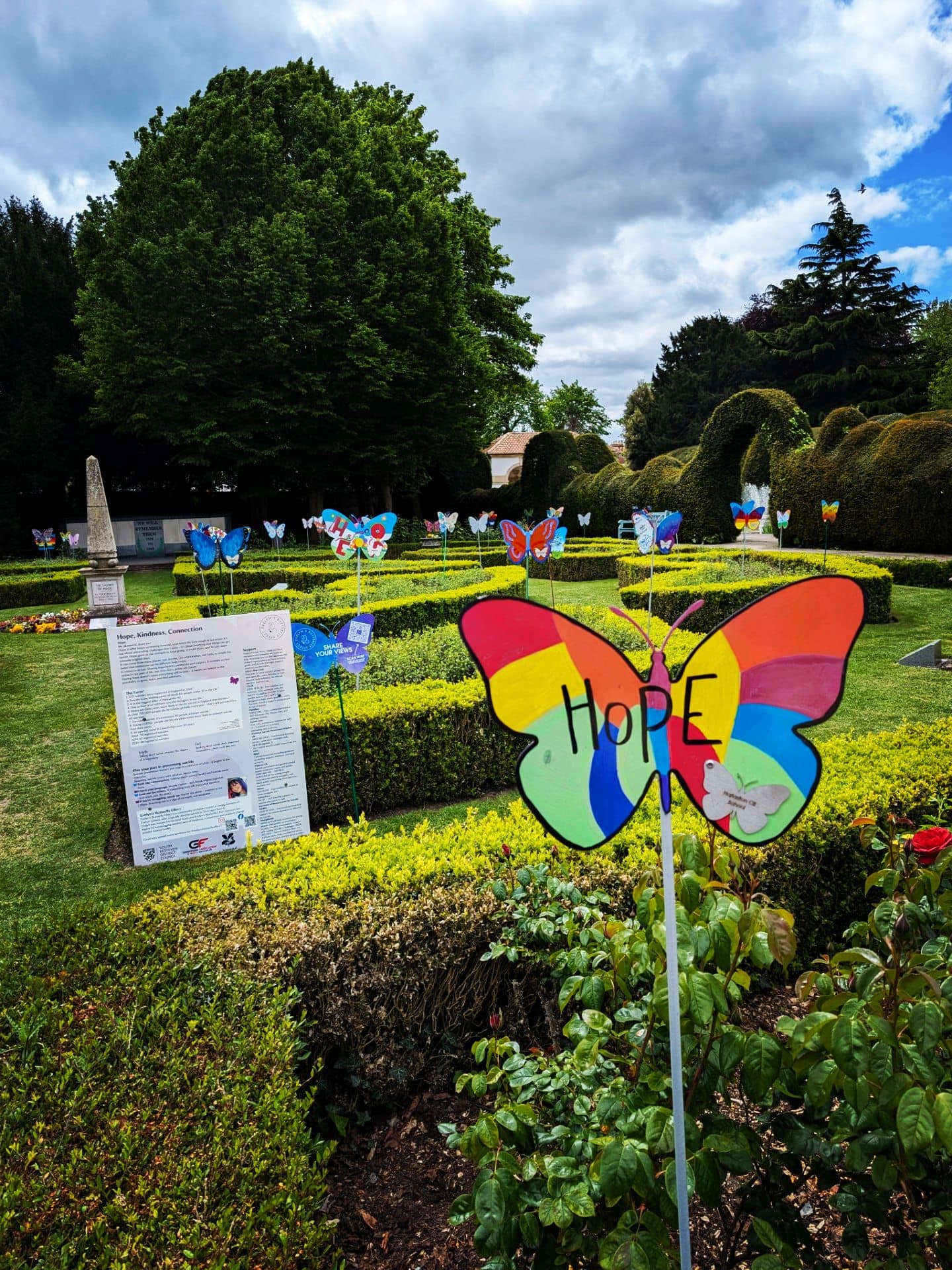 The Garden of Hope Arriving at Whisby Nature Park Soon