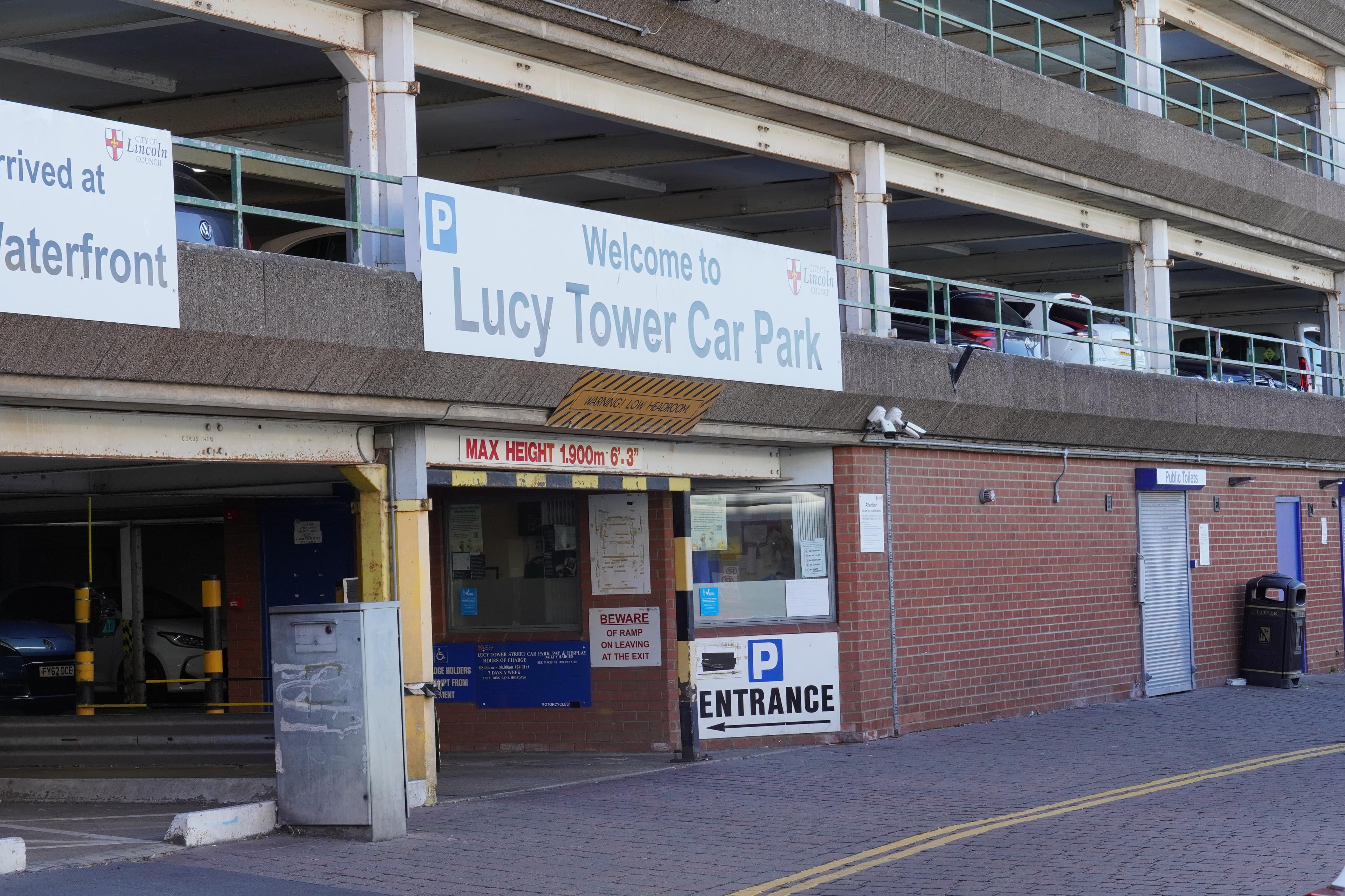 Lucy Tower multi-storey car park, Lincoln