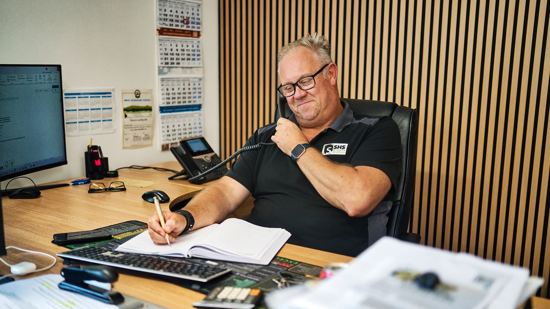 Jason Lumley of Sarum Hardwood Structures