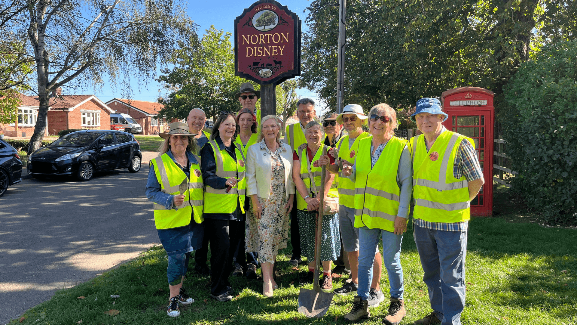 Norton Disney History and Archaeology Group with Cllr Marianne Overton MBE