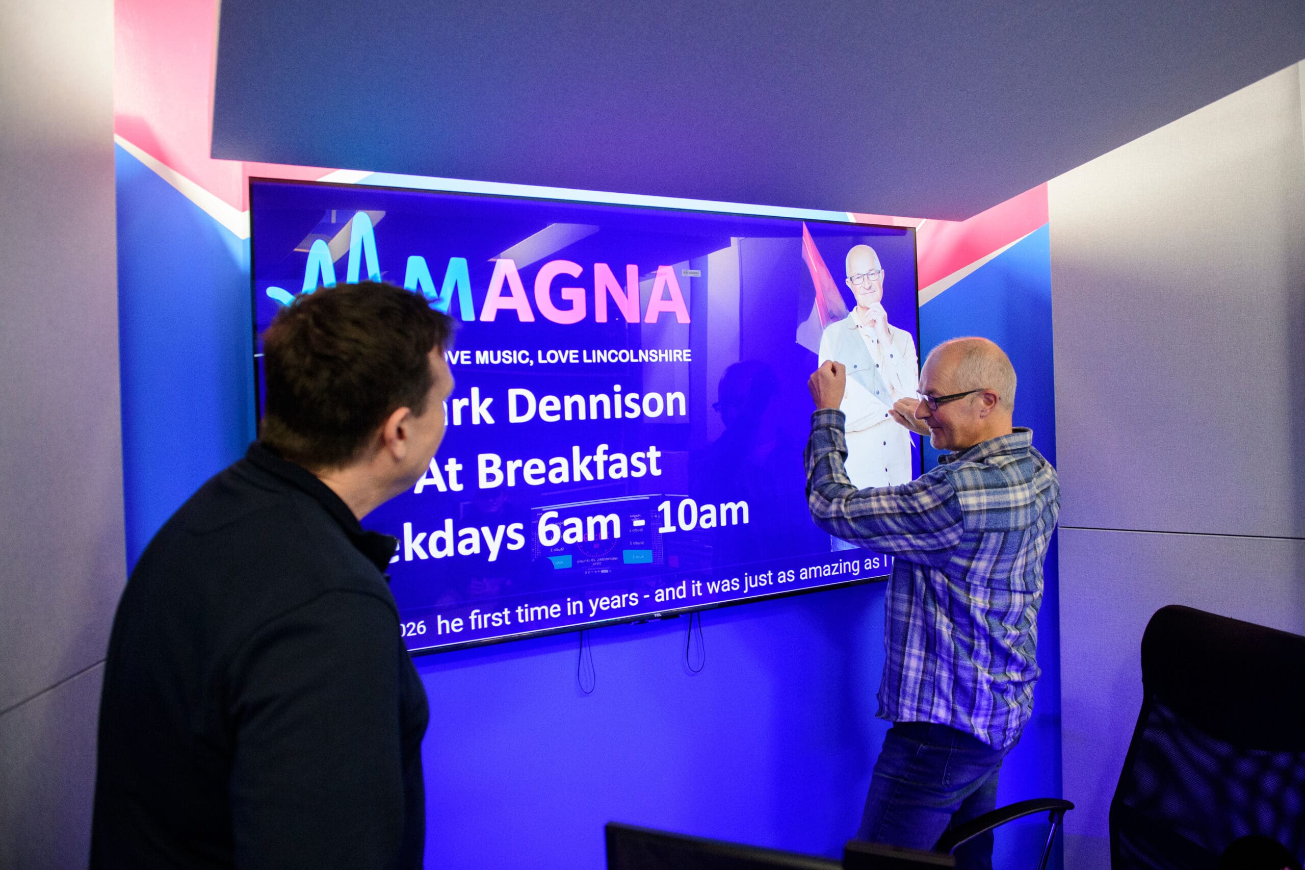 Magna Radio / Magna Mix studio images

Picture: Chris Vaughan Photography for Magna Radio via Lincolnshire Marketing
Date: January 28, 2026