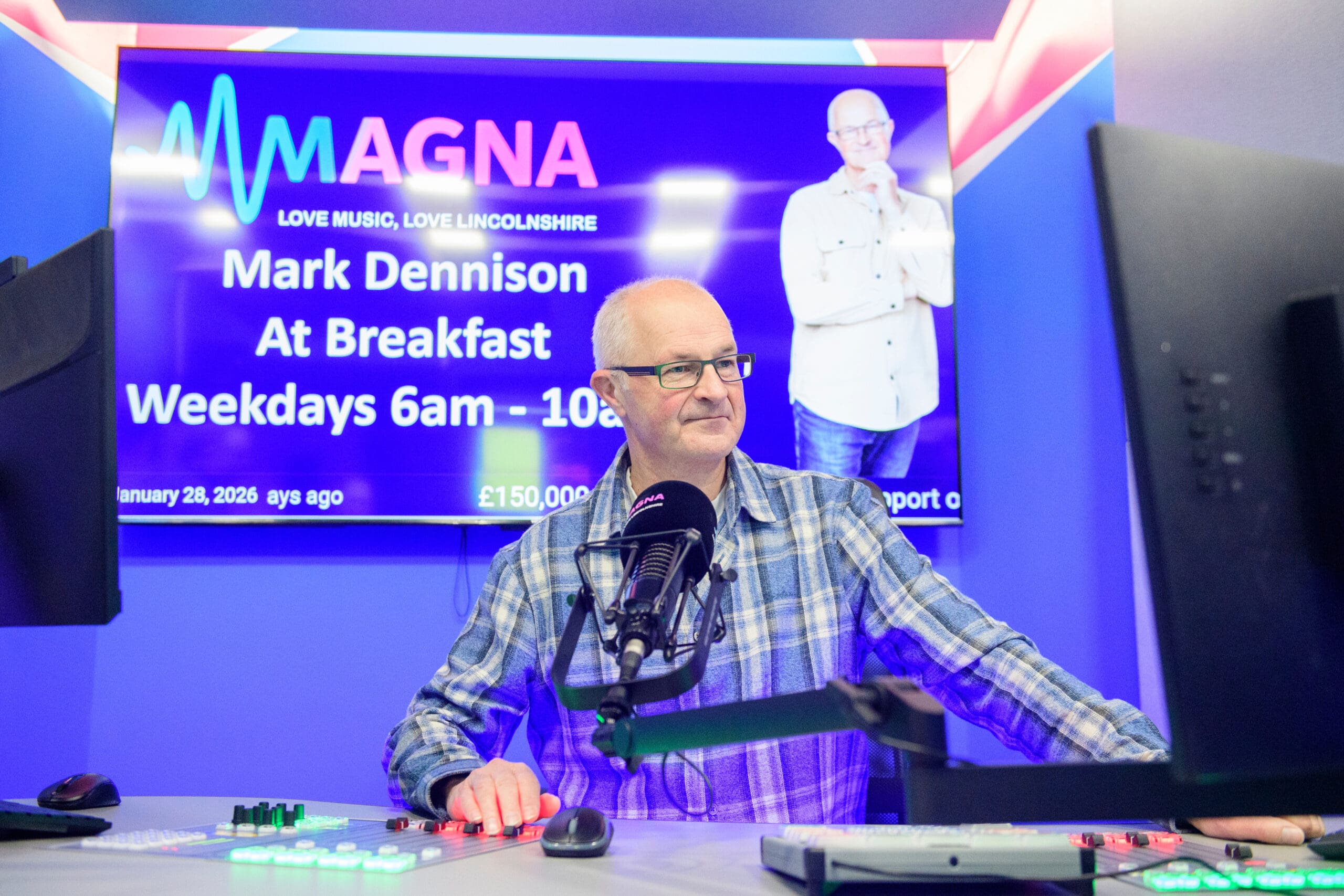 Magna Radio / Magna Mix studio images

Picture: Chris Vaughan Photography for Magna Radio via Lincolnshire Marketing
Date: January 28, 2026