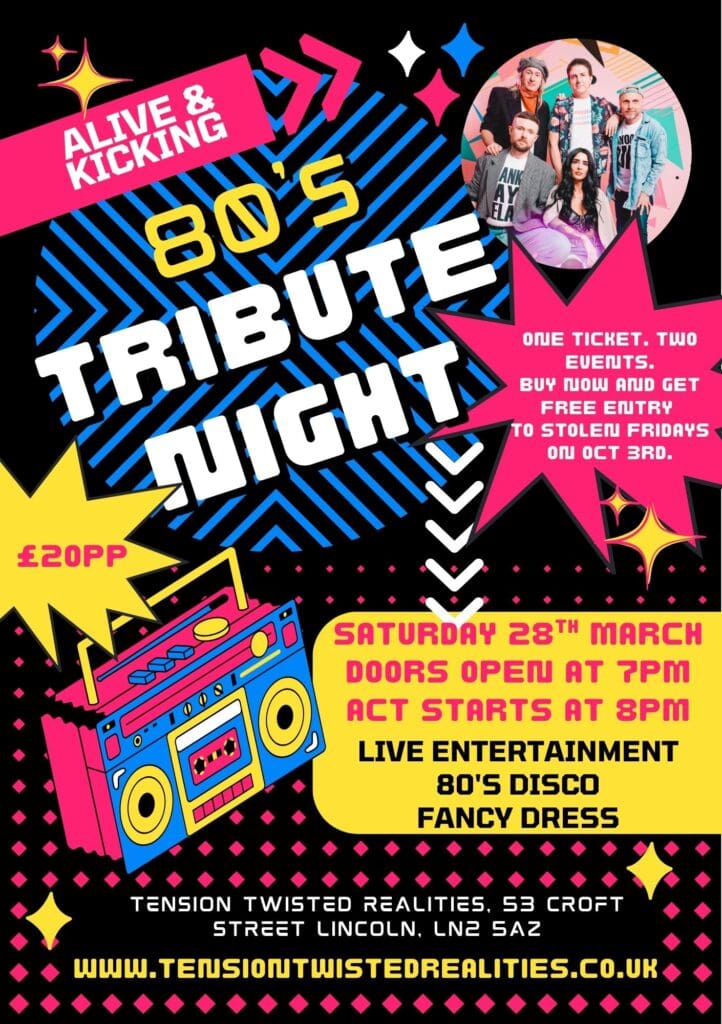 Alive and Kicking Tribute. Tension Twisted Realities